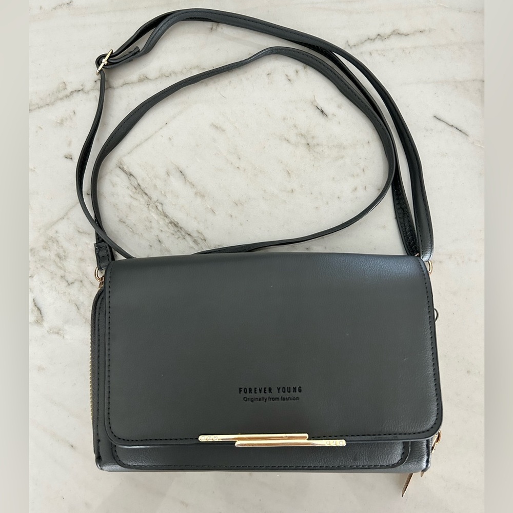 Forever young cross body purse